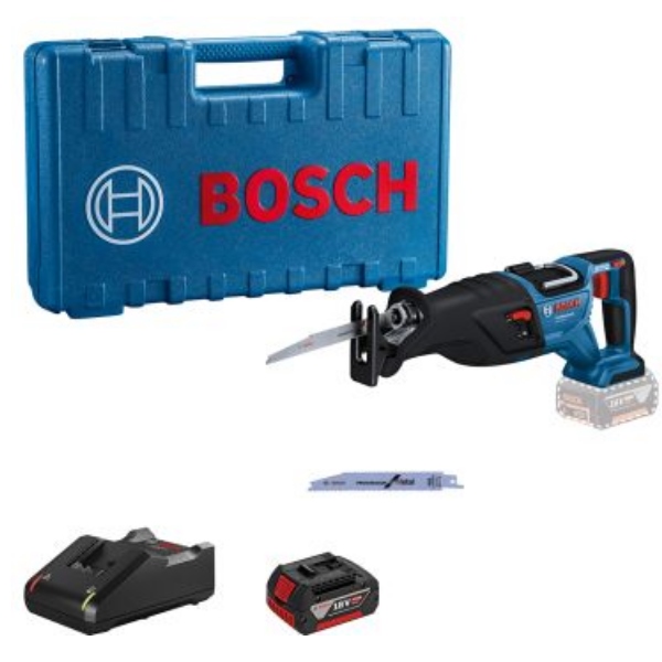 Bosch akumulatorska univerzalna testera-recipro GSA 185-LI 1x5,0 Ah 06016C0021 Bosch akumulatorska univerzalna testera-recipro GSA 185-LI 1x5,0 Ah 06016C0021