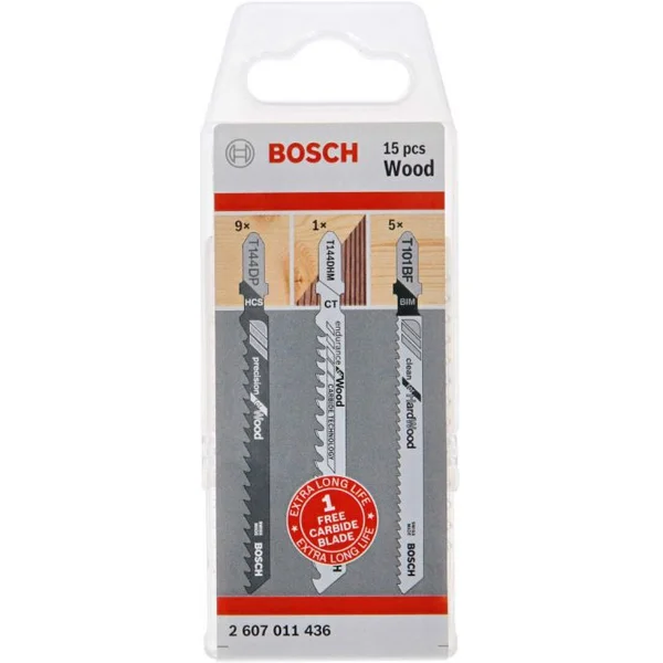 Bosch listovi za ubodnu testeru Set Wood 14+1 2607011436 Bosch listovi za ubodnu testeru Set Wood 14+1 2607011436