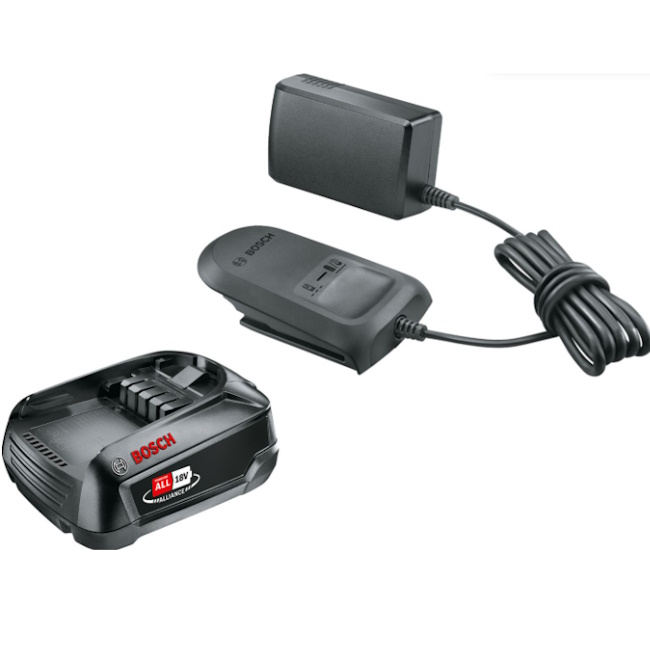Bosch starter set 1 x akumulator PBA 18V 2.5 Ah + punjač AL 18V-20 1600A02625 Bosch starter set 1 x akumulator PBA 18V 2.5 Ah + punjač AL 18V-20 1600A02625