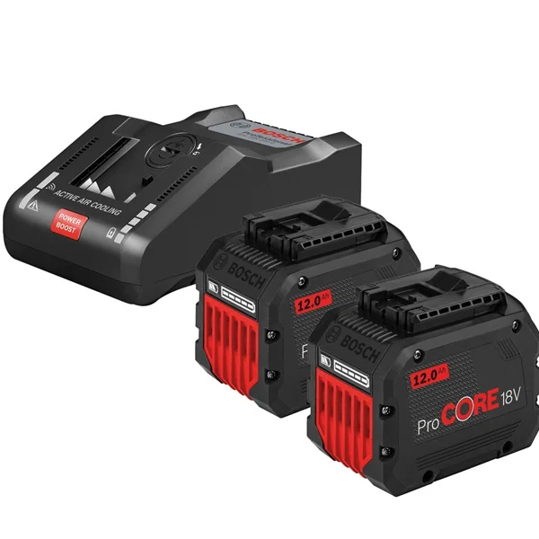Bosch starter set 2 x ProCORE 18V 12.0Ah + GAL 18V-160 C Professional 1600A016GY Bosch starter set 2 x ProCORE 18V 12.0Ah + GAL 18V-160 C Professional 1600A016GY