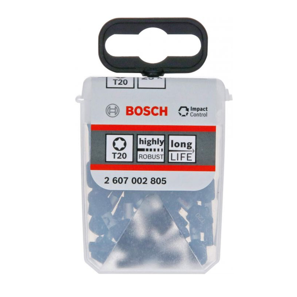 Bosch Tic Tac Impact Control nastavci T20 25 mm 2607002805