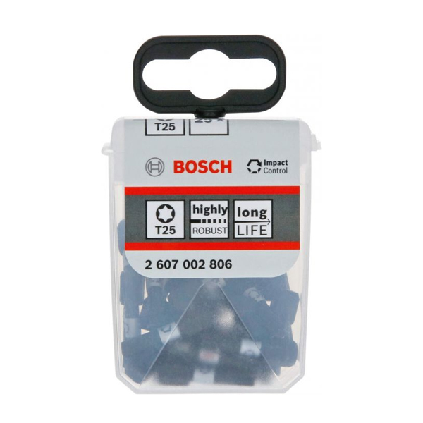 Bosch Tic Tac Impact Control nastavci T25 25 mm 2607002806