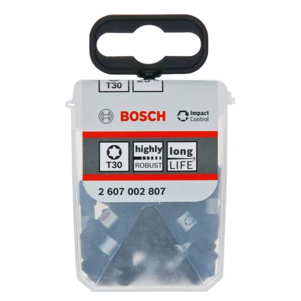 Bosch Tic Tac Impact Control nastavci T30 25 mm 2607002807 Bosch Tic Tac Impact Control nastavci T30 25 mm 2607002807