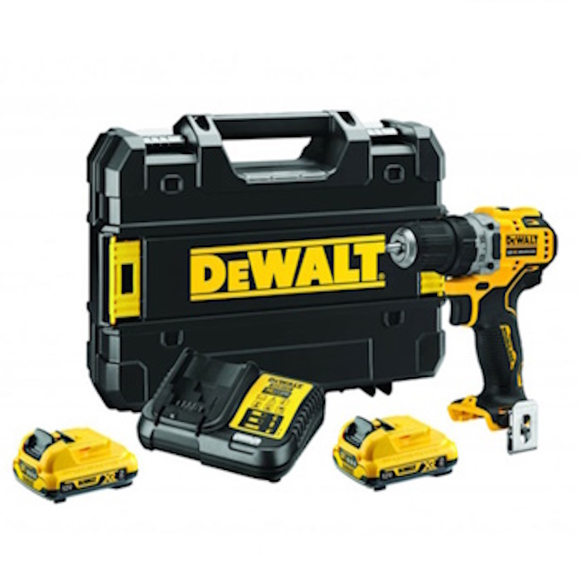 Dewalt akumulatorska bušilica odvijač 12V/2Ah DCD701D2