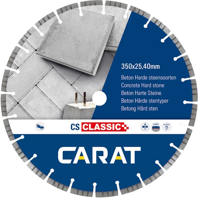 Carat dijamantska rezna ploča za beton Ø300x20.00mm CS CLASSIC hCSC3002000 Carat dijamantska rezna ploča za beton Ø300x20.00mm CS CLASSIC hCSC3002000