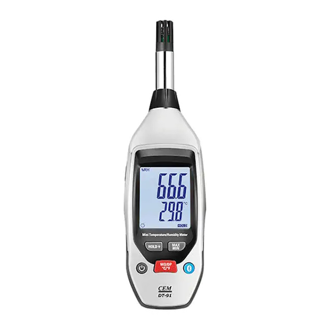 Cem digitalni merač vlažnosti i temperature DT-91 Cem digitalni merač vlažnosti i temperature DT-91