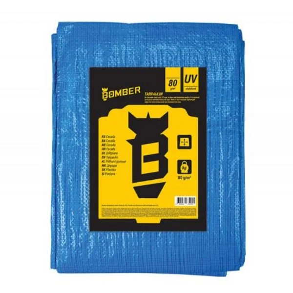 Bomber zašitna cerada 80g UV 5 x 8 m 