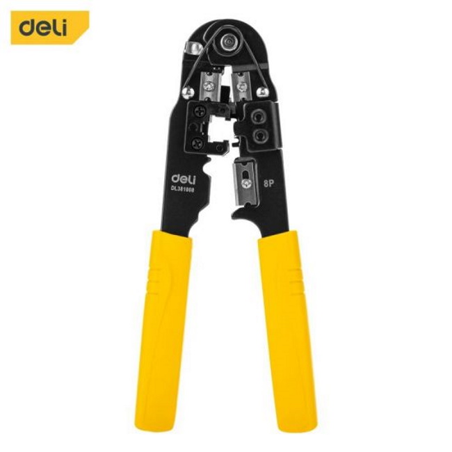 Deli krimp klešta za konektore RJ45 8pin EDL381008 Deli krimp klešta za konektore RJ45 8pin EDL381008