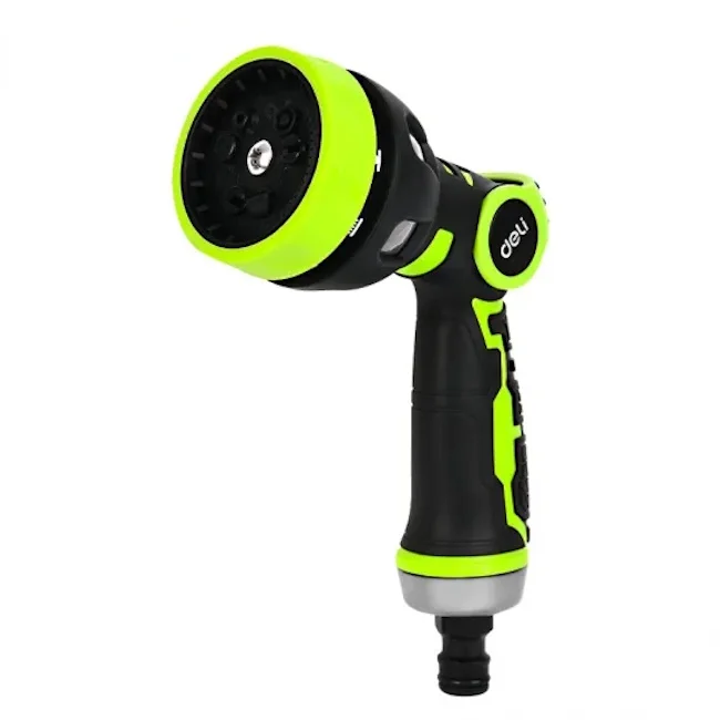 Deli pištolj za prskanje sa 9 režima TPR Green line 3/4 Deli pištolj za prskanje sa 9 režima TPR Green line 3/4