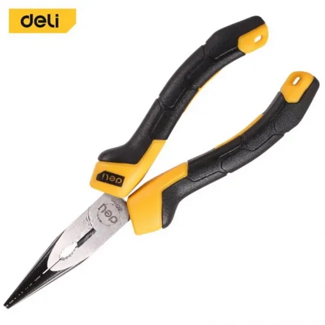 Deli špicasta klešta prava 180mm EDL2108 Deli špicasta klešta prava 180mm EDL2108