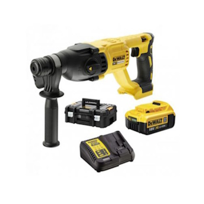 DeWalt akumulatorski SDS + elektro pneumatski čekić  18V 4.0Ah DCH133M1