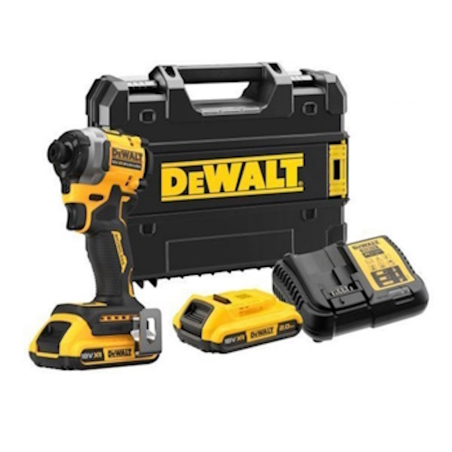  DeWalt aku udarni odvijač 2x2.0Ah  205Nm DCF850D2T