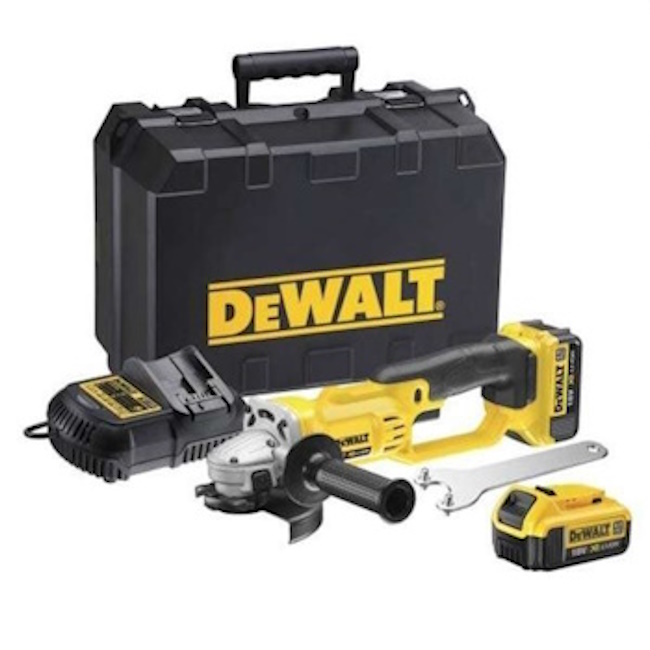 DeWalt akumulatorska ugaona brusilica  18V 4Ah Li-Ion DCG412M2