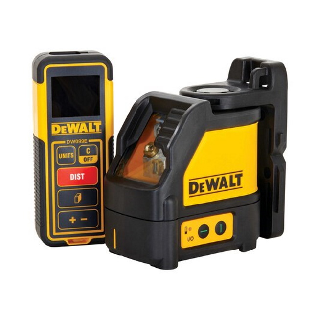 DeWalt set laser krstasti zeleni sa daljinometrom DW0889CG