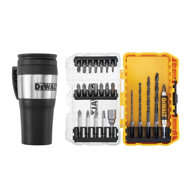 DeWalt set nastavaka 25/1 sa šoljom DT70707