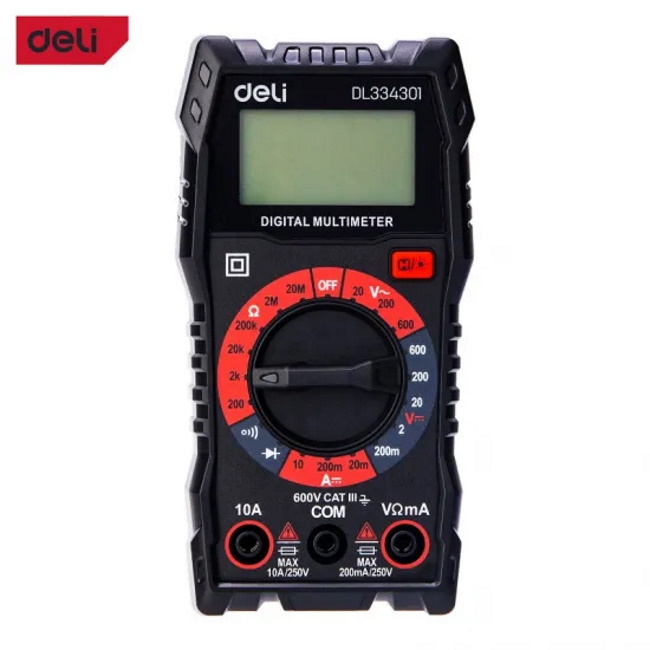 Deli digitalni multimetar CATIII 600V EDL334301 Deli digitalni multimetar CATIII 600V EDL334301