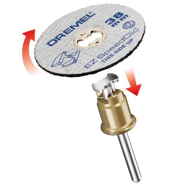 Dremel EZ speedclic metalni diskovi za sečenje SC 456 2615S456JC Dremel EZ speedclic metalni diskovi za sečenje SC 456 2615S456JC