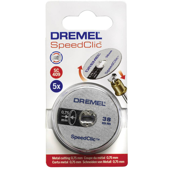 Dremel EZ speedclic tanki diskovi za sečenje SC409 2615S409JB Dremel EZ speedclic tanki diskovi za sečenje SC409 2615S409JB
