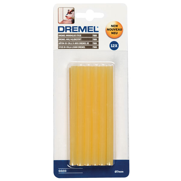 Dremel štapići lepka za drvo 7 mm GG03 2615GG03JA Dremel štapići lepka za drvo 7 mm GG03 2615GG03JA