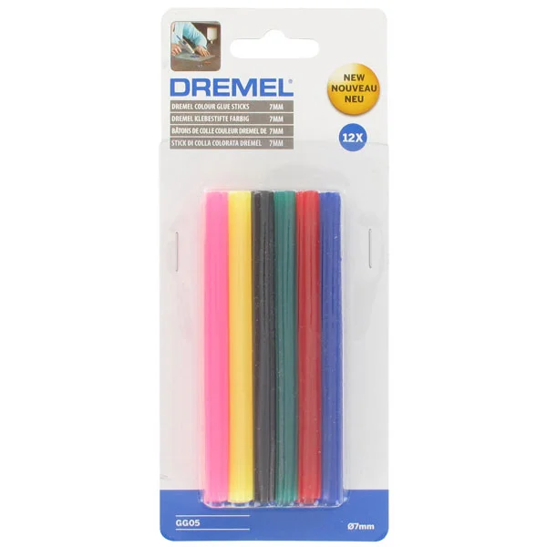 Dremel štapići lepka u boji 7mm GG05 2615GG05JA Dremel štapići lepka u boji 7mm GG05 2615GG05JA