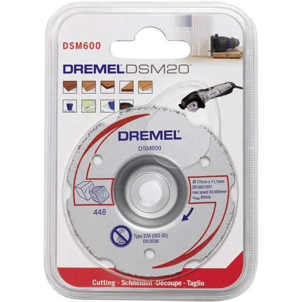 Dremel višenamenski karbidni disk za sečenje u ravni DSM600 2615S600JA