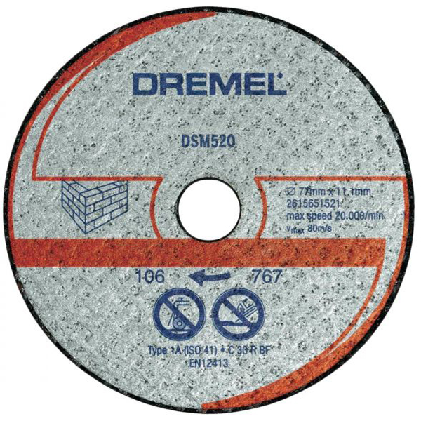 Dremel zidarski disk za sečenje DSM520 2615S520JA