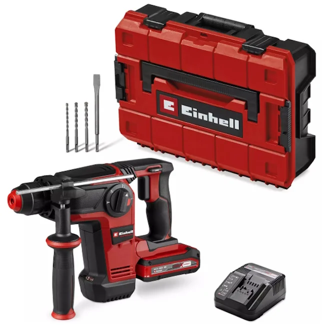Einhell aku čekić bušilica set TP-HD 18/28 Li BL+4 (1x3.0Ah+)