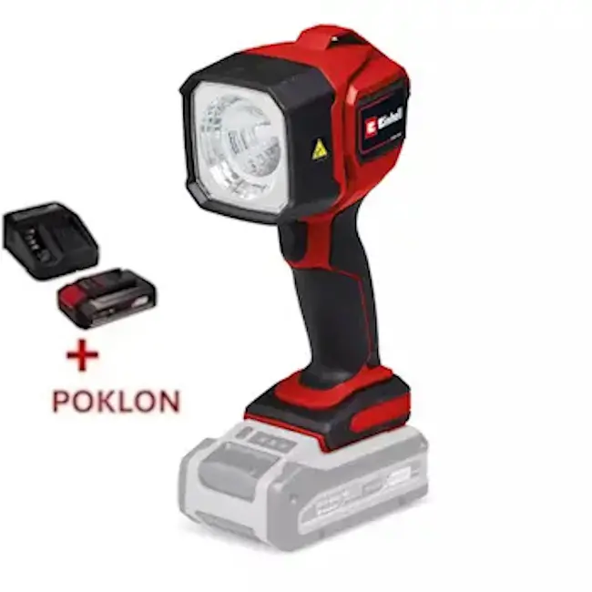 Einhell aku led reflektor TC-CL 18/350 Li 4514175 + POKLON Einhell starter kit Power X-Change 18V 2.5Ah 4512097 Einhell aku led reflektor TC-CL 18/350 Li 4514175 + POKLON Einhell starter kit Power X-Change 18V 2.5Ah 4512097