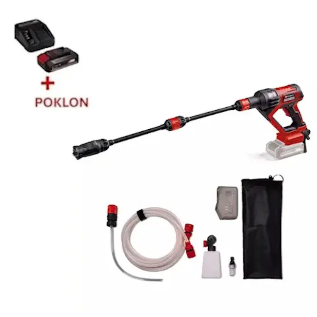 Einhell aku perač pod pritiskom HYPRESSO 18/24-1 4140135 + POKLON Einhell starter kit Power X-Change 18V 2.5Ah 4512097 Einhell aku perač pod pritiskom HYPRESSO 18/24-1 4140135 + POKLON Einhell starter kit Power X-Change 18V 2.5Ah 4512097