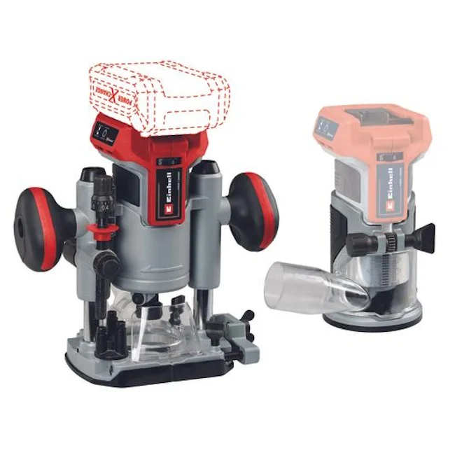 Einhell PROFESSIONAL akumulatorska glodalica set TP-RO 18 Set Li BL - Solo 4350410 Einhell PROFESSIONAL akumulatorska glodalica set TP-RO 18 Set Li BL - Solo 4350410