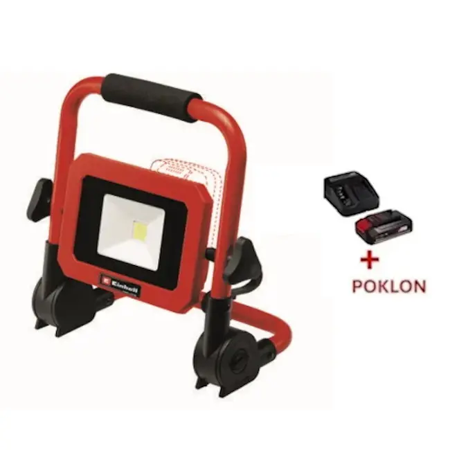 Einhell akumulatorska lampa TC-CL 18/1800 Li 4514115 + POKLON Einhell starter kit Power X-Change 18V 2.5Ah 4512097 Einhell akumulatorska lampa TC-CL 18/1800 Li 4514115 + POKLON Einhell starter kit Power X-Change 18V 2.5Ah 4512097