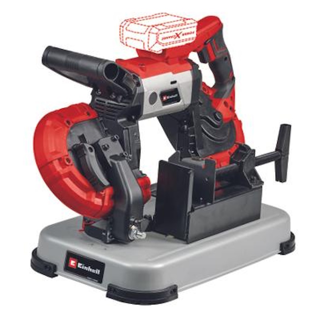 Einhell akumulatorska stacionarna trakasta testera TE-MB 18/127 U Li-Solo Einhell akumulatorska stacionarna trakasta testera TE-MB 18/127 U Li-Solo