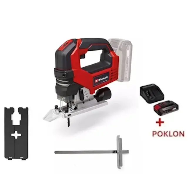 Einhell PROFESSIONAL akumulatorska ubodna testera TP-JS 18/135 Li BL 4321260 + POKLON Einhell starter kit Power X-Change 18V 2.5Ah 4512097 Einhell PROFESSIONAL akumulatorska ubodna testera TP-JS 18/135 Li BL 4321260 + POKLON Einhell starter kit Power X-Change 18V 2.5Ah 4512097