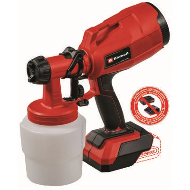 Einhell akumulatorski pištolj za farbanje TC-SY 18/60 Li-Solo 4260025