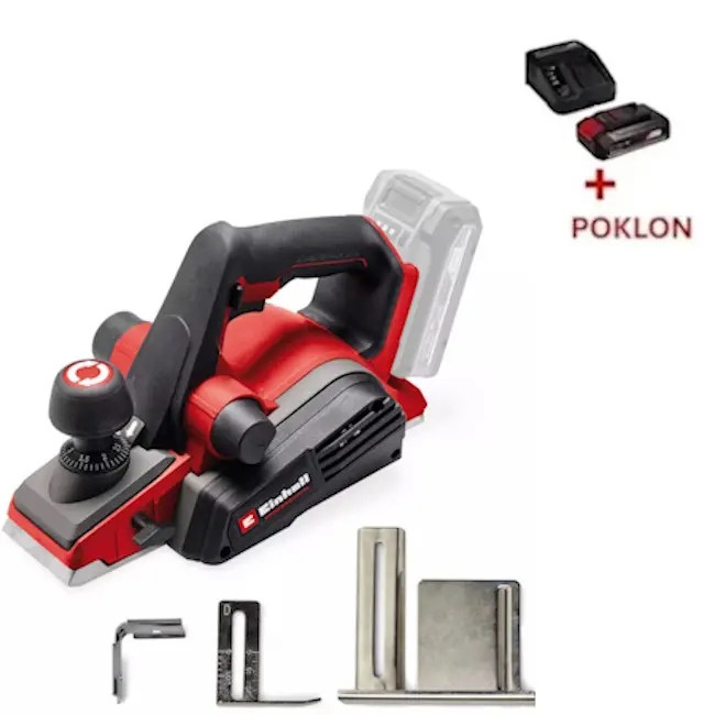 Einhell akumulatorsko rende TP-PL 18/3 Li BL 4345405 + Poklon Einhell starter kit Power X-Change 18V 2.5Ah Einhell akumulatorsko rende TP-PL 18/3 Li BL 4345405 + Poklon Einhell starter kit Power X-Change 18V 2.5Ah
