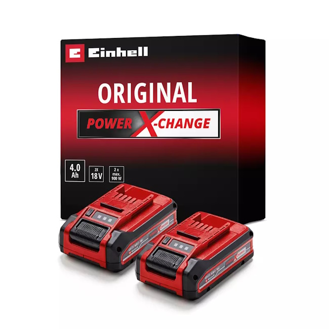Einhell baterija 18V 4Ah PXC Plus Twinpack 4511629 Einhell baterija 18V 4Ah PXC Plus Twinpack 4511629