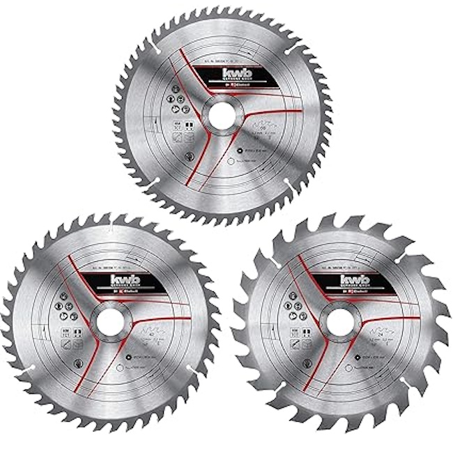 Einhell by KWB rezni list 250x30mm T24/42/60 set 3/1 49589306