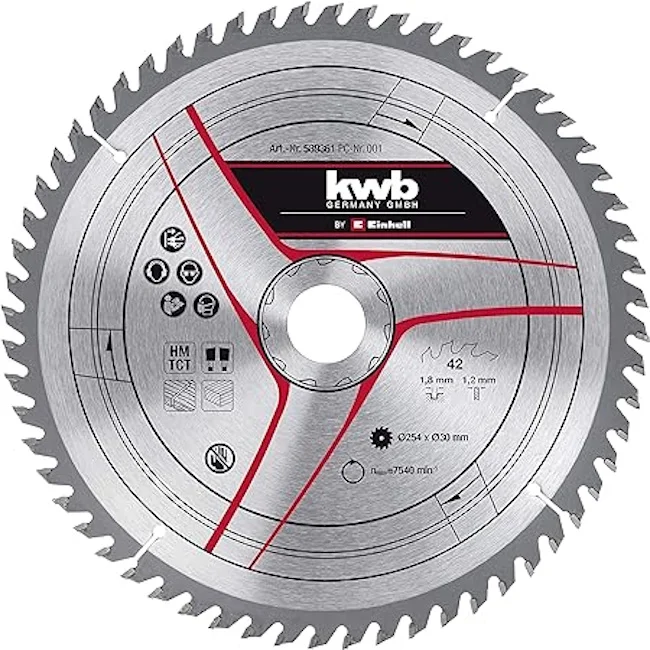 Einhell by KWB TCT rezni list 254X30X1.8mm T42 49589361 Einhell by KWB TCT rezni list 254X30X1.8mm T42 49589361