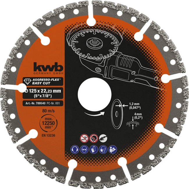 Einhell by KWB dijamantska rezna ploča Multi-CUT za drvo/metal/ciglu Professional 230x22.23mm 49789840 Einhell by KWB dijamantska rezna ploča Multi-CUT za drvo/metal/ciglu Professional 230x22.23mm 49789840