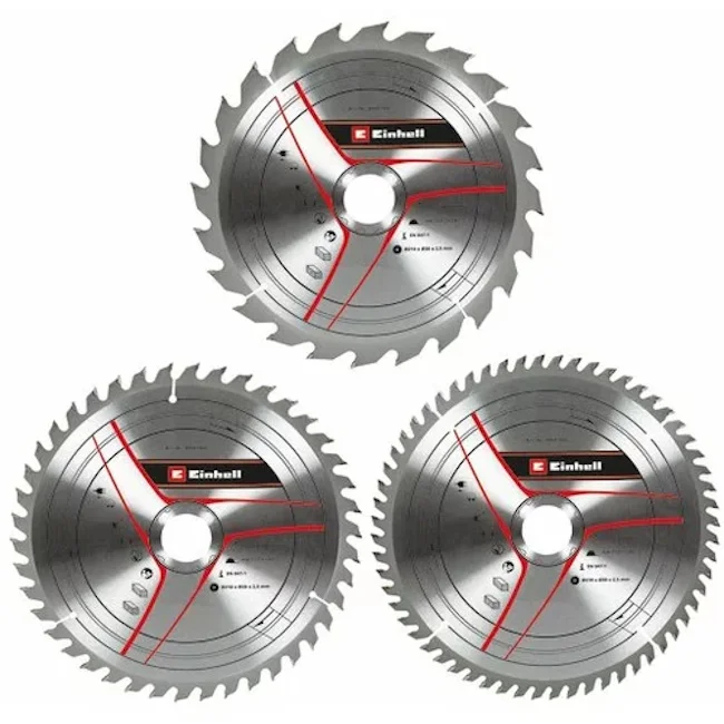 Einhell TCT rezni listovi 216x30x2.4mm T24/42/60 set 3/1 49587806 Einhell TCT rezni listovi 216x30x2.4mm T24/42/60 set 3/1 49587806