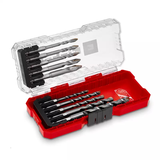 Einhell S-CASE set burgija za ciglu i keramiku E6.3 1/4 Einhell S-CASE set burgija za ciglu i keramiku E6.3 1/4