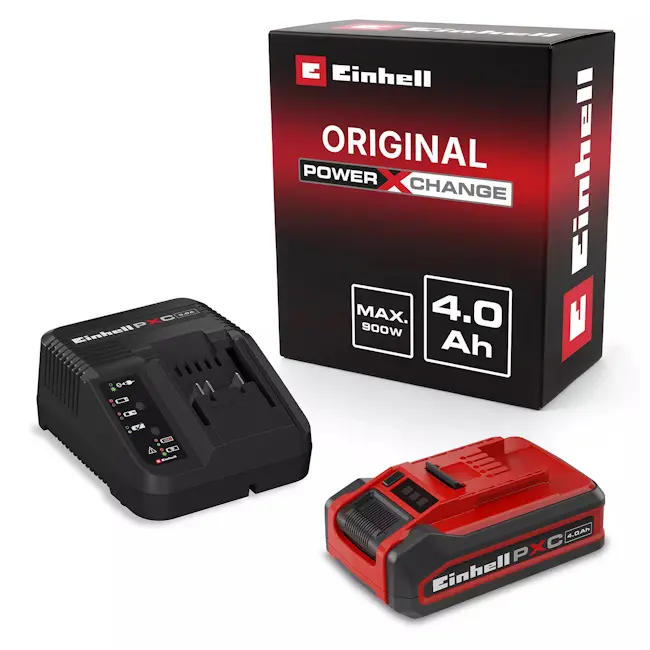 Einhell starter kit Power X-Change PLUS 18 V 4.0Ah 4512159 Einhell starter kit Power X-Change PLUS 18 V 4.0Ah 4512159