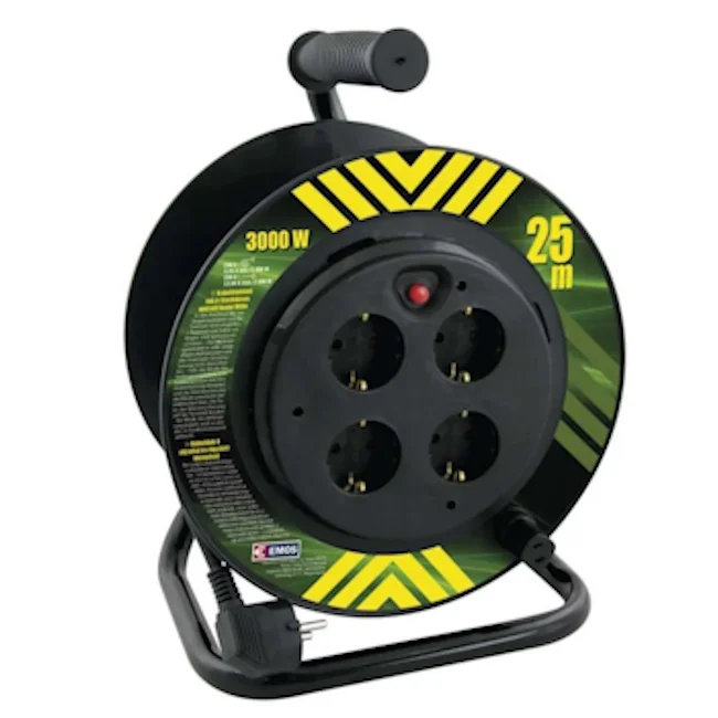 Emos motalica sa četiri utičnice i termo prekidačem 25m P19427 Emos motalica sa četiri utičnice i termo prekidačem 25m P19427