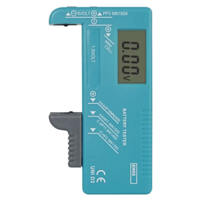 Emos univerzalni tester baterija sa LCD displejom N0322 Emos univerzalni tester baterija sa LCD displejom N0322