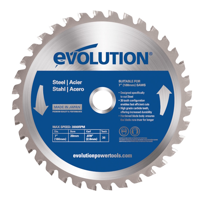 Evolution list testere 180mm za čelik EVO180-STEEL Evolution list testere 180mm za čelik EVO180-STEEL