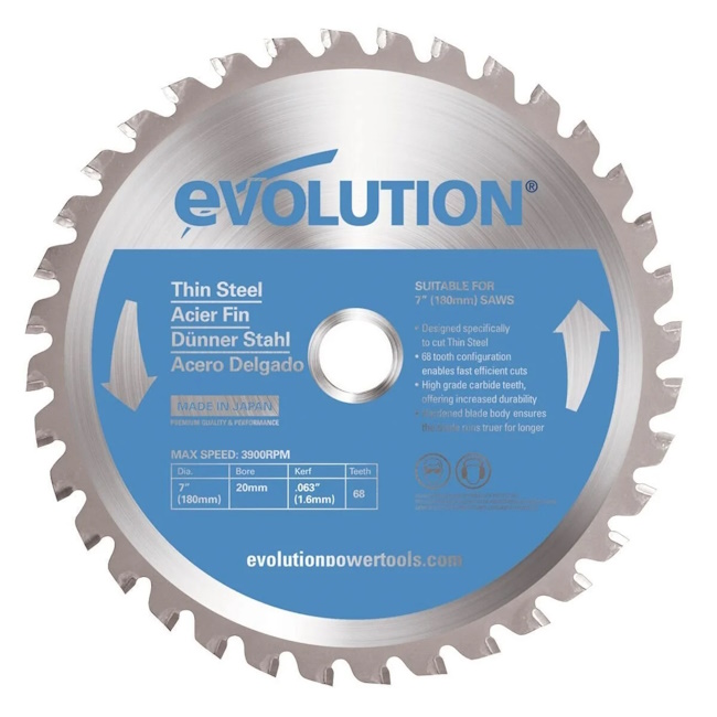 Evolution list testere 180mm EVO180-THIN