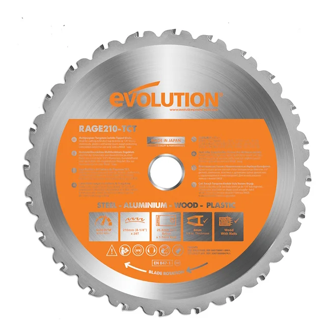 Evolution list testere 210mm univerzalni EVO210-MULTI