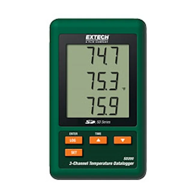 Extech trokanalni merač temperature i snimač SD200 Extech trokanalni merač temperature i snimač SD200