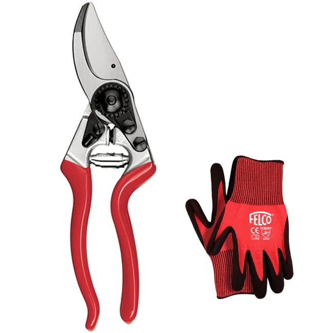 Felco komplet - makaze za orezivanje Felco 8 + rukavice Felco 701 L, XL Felco komplet - makaze za orezivanje Felco 8 + rukavice Felco 701 L, XL