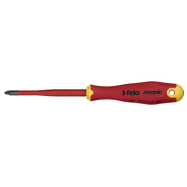 Felo krstasti šrafciger Ergonic VDE E-Slim XENO PZ2/SL 215mm 41729390 Felo krstasti šrafciger Ergonic VDE E-Slim XENO PZ2/SL 215mm 41729390